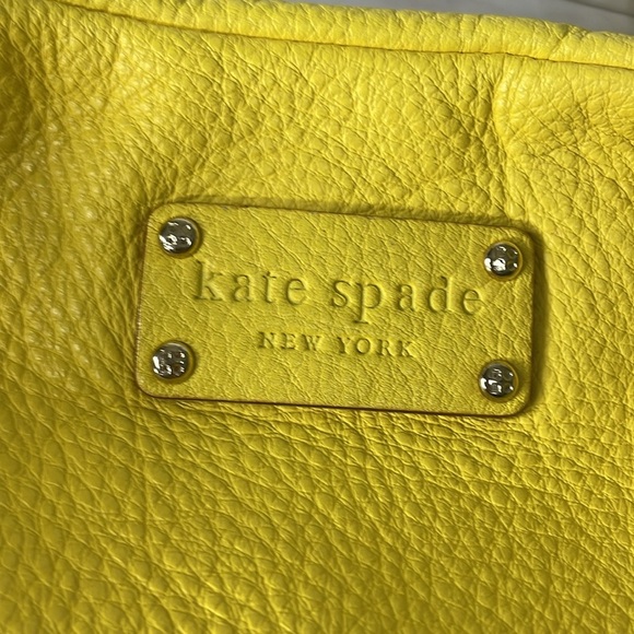 Kate Spade Yellow Satchel Shoulder Bag - Picture 8 of 14